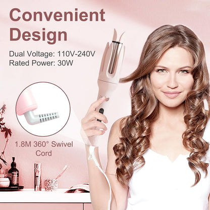 Alanna's Studio™ Automatic Rotating Curling Iron