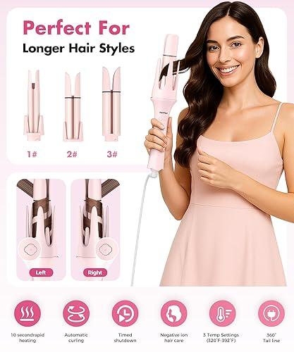 Alanna's Studio™ Automatic Rotating Curling Iron