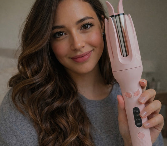Alanna's Studio™ Automatic Rotating Curling Iron